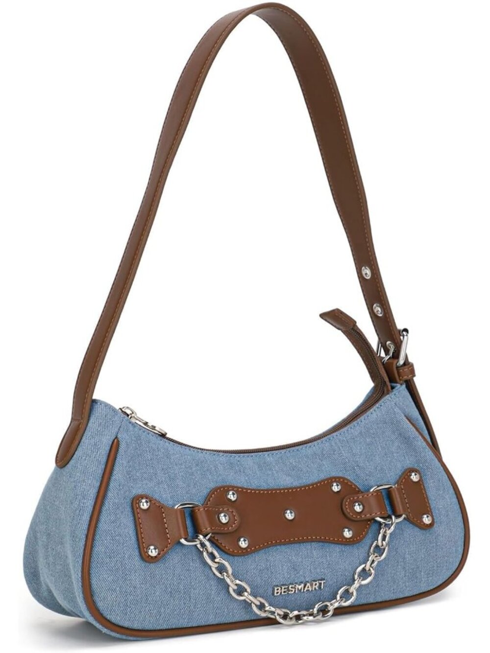 Denim Crossbody Bag Quilted Shoulder Bags for Women